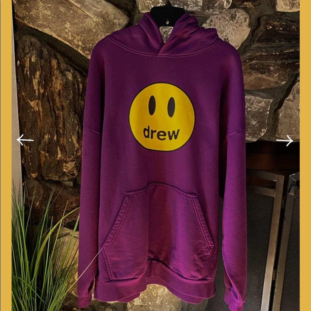 Sold out! Drew House Purple Mascot Hoodie, M!